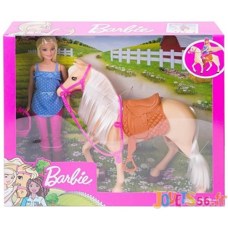 cheval barbie interactif