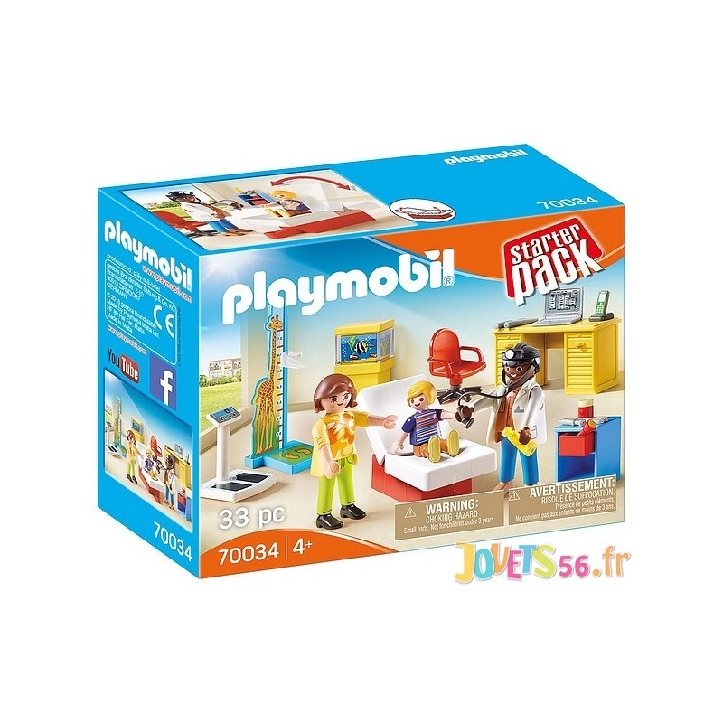 Playmobil 'Aire de jeux' 33 pièces