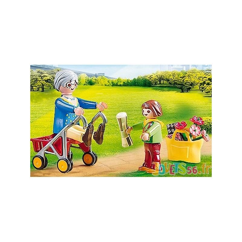 Playmobil - Petite fille et grand-mère