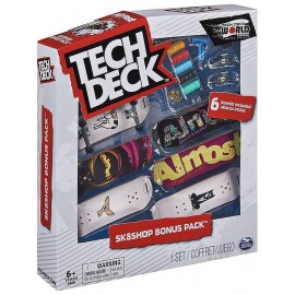 SKATE SHOP BONUS PACK TECH DECK PACK DE 6 FINGER SKATE ASST-LiloJouets-Morbihan-Bretagne