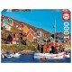 Puzzle maisons nordiques 1000 pieces-lilojouets-morbihan-bretagne