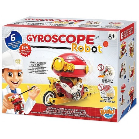 GYROSCOPE ROBOT 6 MODELES A CONSTRUIRE 134 PIECES-LiloJouets-Morbihan-Bretagne