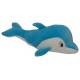 Peluche dauphin bleu 33cm-lilojouets-morbihan-bretagne