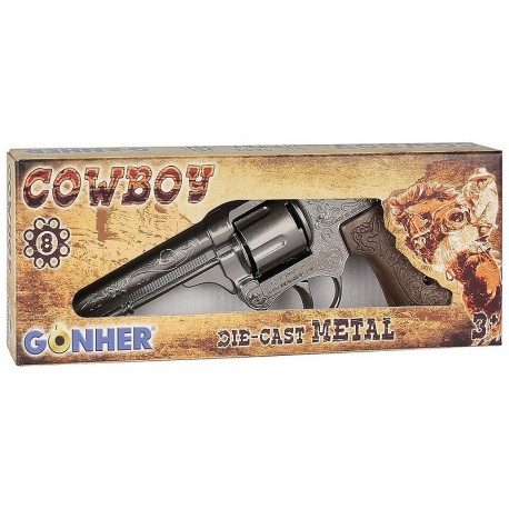Revolver cowboy metal 8 coups a amorces 