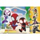 Puzzle spidey dans son monde 60 pieces 33x22cm petite boite disney junior-lilojouets-morbihan-bretagne