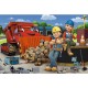 Puzzle bob le bricoleur avec wendy 60 pieces 33x22cm petite boite-lilojouets-morbihan-bretagne