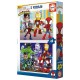 Puzzles spidey et ses amis 2x48 pieces 28x20cm spiderman-lilojouets-morbihan-bretagne