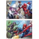 Puzzles spiderman 2x48 pieces 28x20cm-lilojouets-morbihan-bretagne