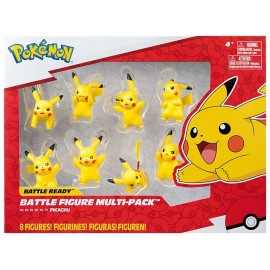 COFFRET 8 FIGURINES 4CM PIKACHU BATTLE FIGURE MULTI-PACK-LiloJouets-Morbihan-Bretagne