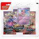 Pack 3 boosters pokemon ev05 asst avec carte brillante forces temporelles-lilojouets-morbihan-bretagne