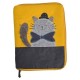 Protege carnet sante chat gris - les moustaches moulin roty-lilojouets-morbihan-bretagne