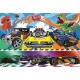 Puzzle voitures hot wheels 100 pieces 41x28cm-lilojouets-morbihan-bretagne