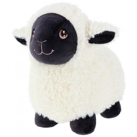 PELUCHE GROS MOUTON 25CM BLACKFACE KEELECO ECO-RESPONSABLE-LiloJouets-Morbihan-Bretagne