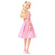 Barbie le film poupee 30cm avec robe vichy rose-lilojouets-morbihan-bretagne