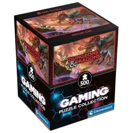 PUZZLE DONGEONS & DRAGONS 500 PIECES 49X36CM - CUBE GAMING PUZZLE COLLECTION