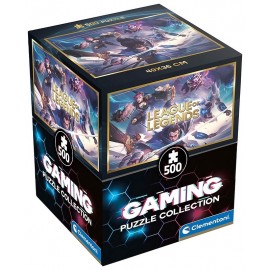 PUZZLE LEAGUE OF LEGENDS 500 PIECES 49X36CM - CUBE GAMING PUZZLE COLLECTION