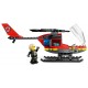 60411 helicoptere de secours des pompiers - lego city-lilojouets-morbihan-bretagne