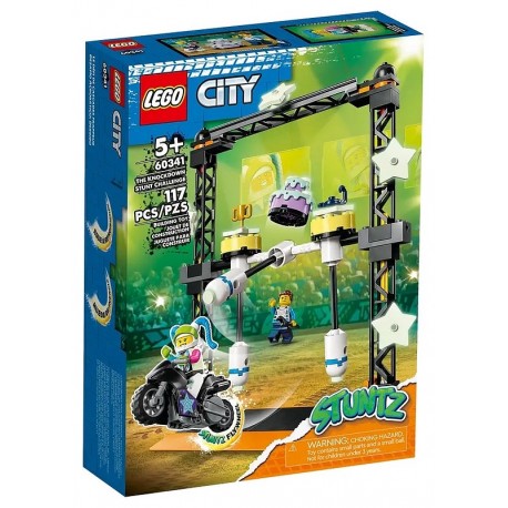 60341 DEFI DE CASCADE LES BALANCIERS LEGO CITY STUNTZ-LiloJouets-Morbihan-Bretagne