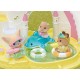 Le trio des bebes a la piscine et accessoires sylvanian families-lilojouets-morbihan-bretagne