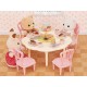 La table du gouter avec accessoires sylvanian families-lilojouets-morbihan-bretagne