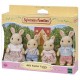 Famille lapin creme sylvanian families-lilojouets-morbihan-bretagne