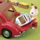 La voiture rouge des vacances sylvanian families-lilojouets-morbihan-bretagne