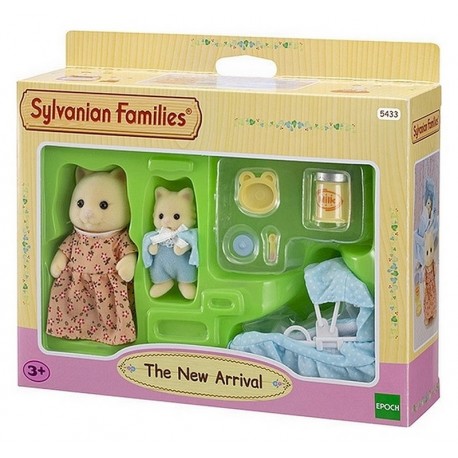 LE NOUVEAU VENU MAMAN ET BEBE SYLVANIAN FAMILIES-LiloJouets-Morbihan-Bretagne