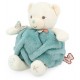 Peluche ours vert 23cm bulle d'amour - avec boite kaloo plume-lilojouets-morbihan-bretagne