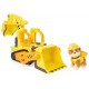 Bulldozer et figurine ruben rubble - ruben&compagnie-lilojouets-morbihan-bretagne