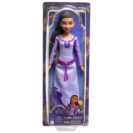 POUPEE ASHA PRINCESSE DU ROYAUME DES ROSES 29CM FILM DISNEY WISH -LiloJouets-Morbihan-Bretagne