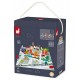 Kubix 60 cubes en bois 2en1 avec puzzle ville 20 pieces-lilojouets-morbihan-bretagne