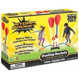 PACK 4 FUSEES DUEL AVEC 2 POMPES A PIED STOMP ROCKETS-LiloJouets-Morbihan-Bretagne