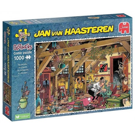 PUZZLE COMIC OLDTIMERS THE BACHELOR 1000 PIECES - JAN VAN HAASTEREN-LiloJouets-Morbihan-Bretagne