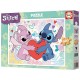 Puzzle stitch et angel 500 pieces 48x34cm disney-lilojouets-morbihan-bretagne