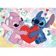 Puzzle stitch et angel 500 pieces 48x34cm disney-lilojouets-morbihan-bretagne