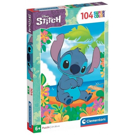 PUZZLE STITCH DISNEY 104 PIECES 38X27CM-LiloJouets-Morbihan-Bretagne