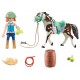 71358 ellie et cheval sawdust playmobil horses of waterfall-lilojouets-morbihan-bretagne