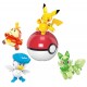 Briques mega construx paldea region team - 4 figurines pokemon 79 pieces-lilojouets-morbihan-bretagne