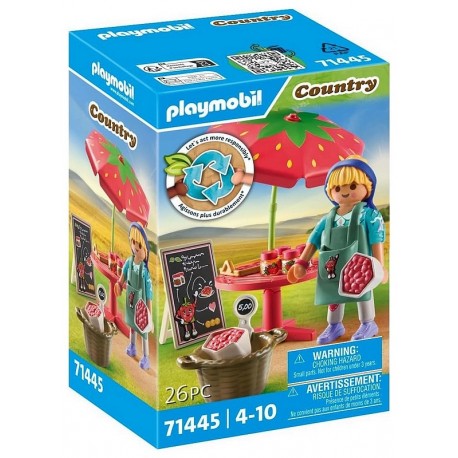 71445 VENDEUSE DE CONFITURES PLAYMOBIL COUNTRY-LiloJouets-Morbihan-Bretagne