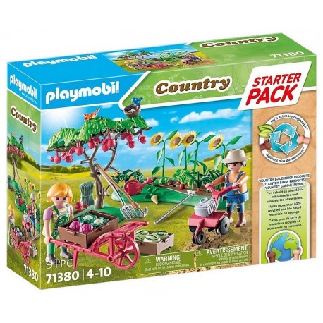 71380 STARTER PACK JARDIN POTAGER PLAYMOBIL COUNTRY-LiloJouets-Morbihan-Bretagne