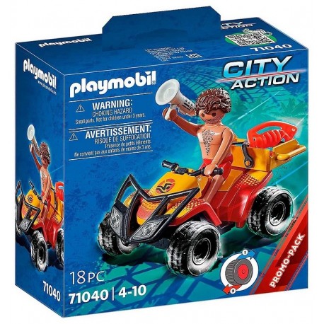 71040 SAUVETEUR EN MER ET QUAD PLAYMOBIL CITY ACTION-LiloJouets-Morbihan-Bretagne