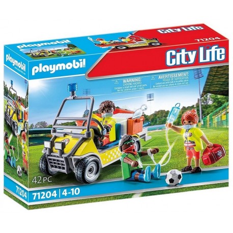 71204 VEHICULE DE SECOURS PLAYMOBIL CITY LIFE-LiloJouets-Morbihan-Bretagne