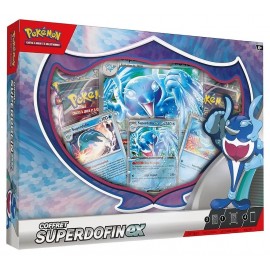 COFFRET SUPERDOFIN-EX JUIN2024 POKEMON 4 BOOSTERS-LiloJouets-Morbihan-Bretagne