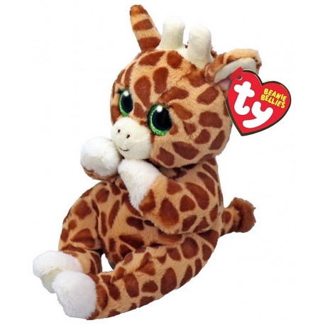 PELUCHE 19CM GIRAFE TIPPI BEANIE BELLIES SMALL-LiloJouets-Questembert-Muzillac-Morbihan