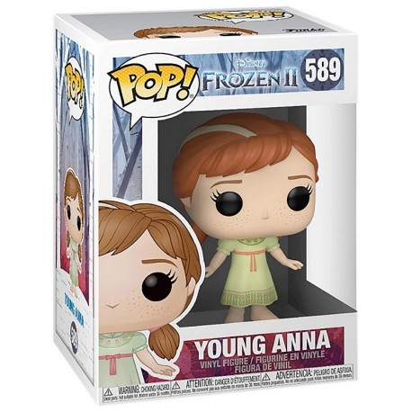 FIGURINE POP 589 ANNA JEUNE 9CM - LA REINE DES NEIGES FROZEN2-LiloJouets-Questembert-Muzillac-Morbihan