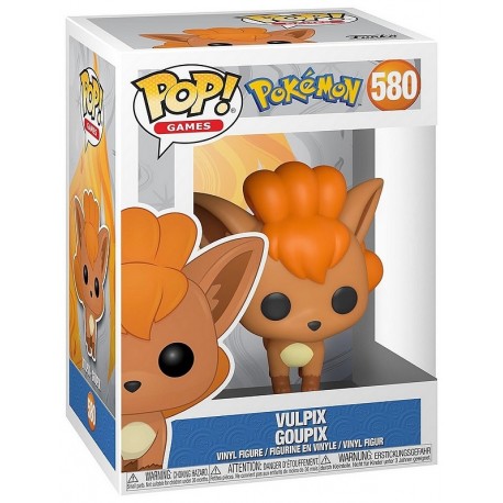 FIGURINE POP 580 VULPIX 9CM POKEMON GOUPIX-LiloJouets-Questembert-Muzillac-Morbihan