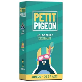 JEU PETIT PIGEON JUNIOR - JEU DE BLUFF DELIRANT-LiloJouets-Questembert-Muzillac-Morbihan