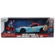 Voiture chevrolet corvette bleue 1.24e metal avec figurine doc strange-lilojouets-questembert-muzillac-morbihan