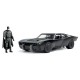 Voiture dc-batmobile noire 1.18e metal lumineuse avec figurine batman-lilojouets-questembert-muzillac-morbihan