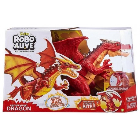 DRAGON DE FEU GEANT 45CM - ROBO ALIVE-LiloJouets-Questembert-Muzillac-Morbihan